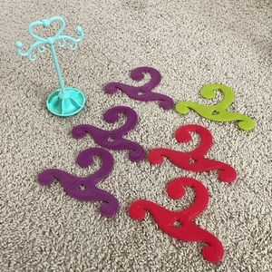 OG Our Generation 18” doll hangers and jewelry stand | fits American girl